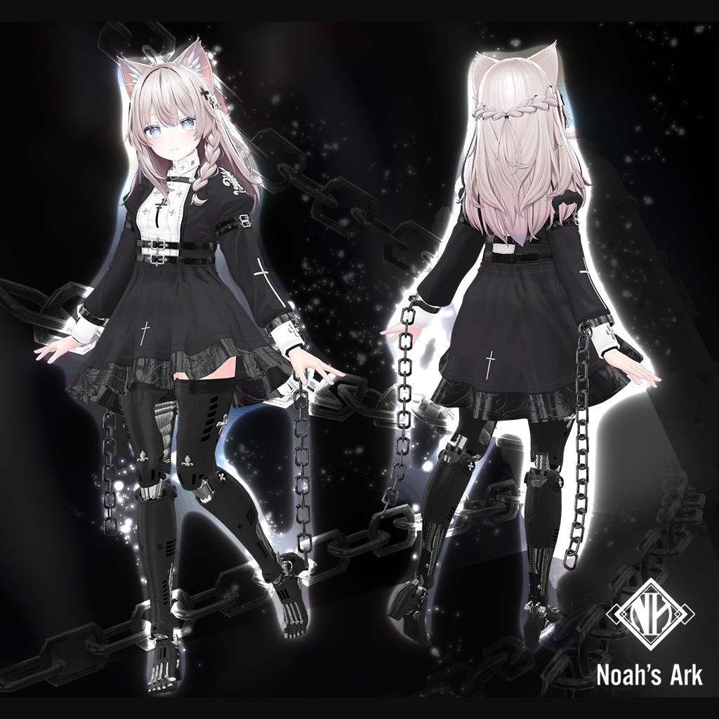 「しなの」専用【3D衣装モデル】アイアンシスターメイデン