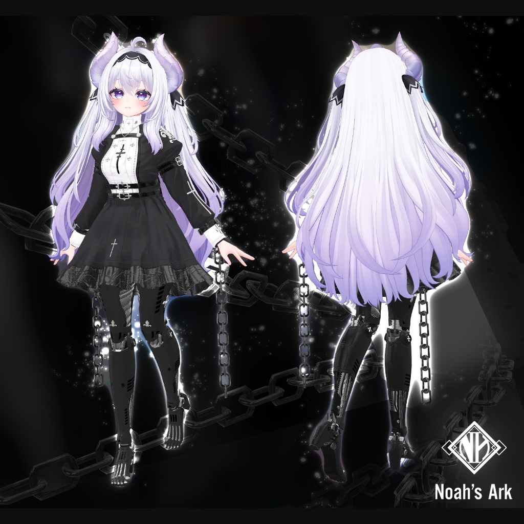 「愛莉」専用【3D衣装モデル】アイアンシスターメイデン