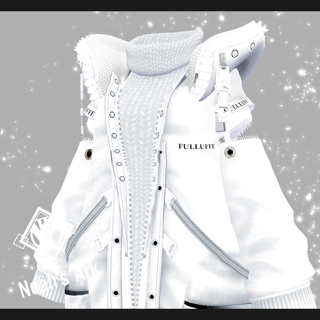 「ルルネ」専用【3D衣装モデル】Fulluffe(フルッフェ)