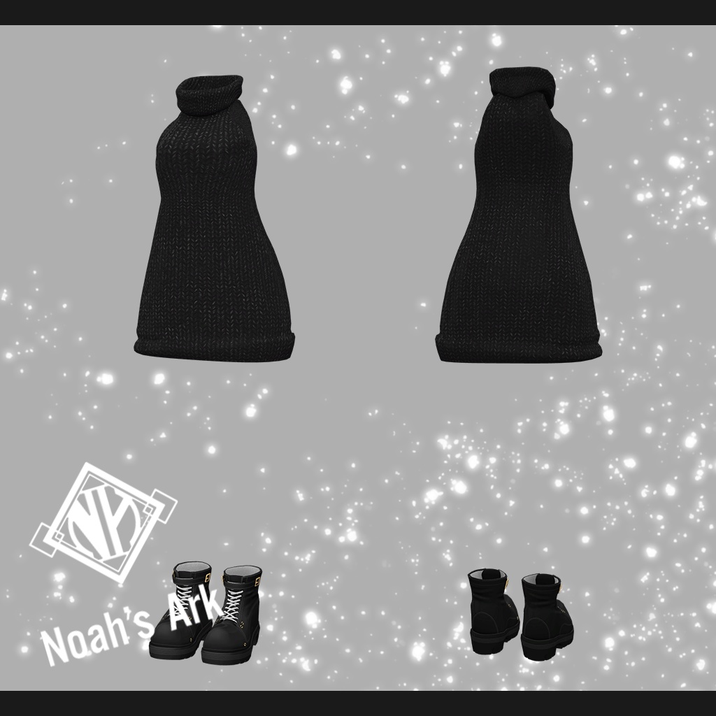 「ナナセ・ノワール」専用【3D衣装モデル】Fulluffe(フルッフェ)