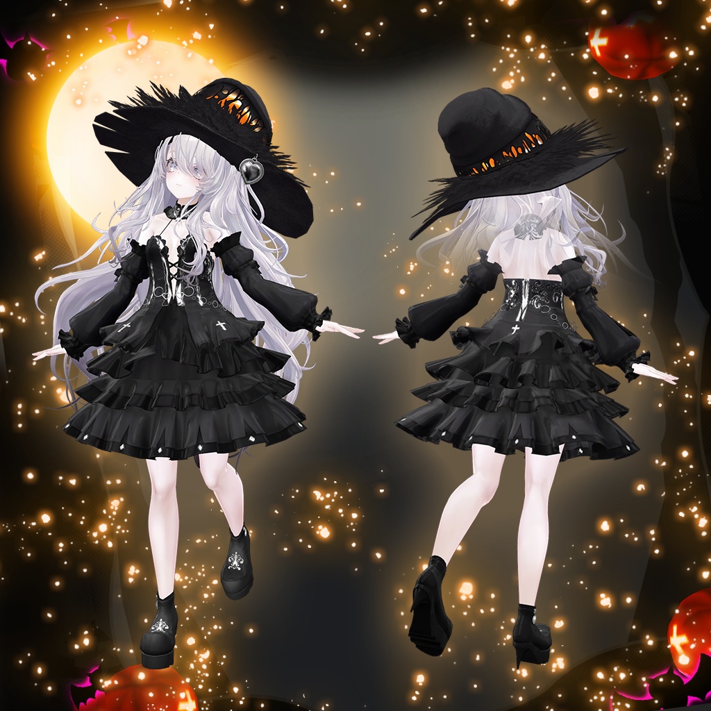 「ナナセ・ノワール」専用【3D衣装モデル】Rosalieru(ロザリエル)