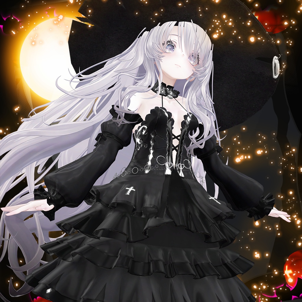 「ナナセ・ノワール」専用【3D衣装モデル】Rosalieru(ロザリエル)