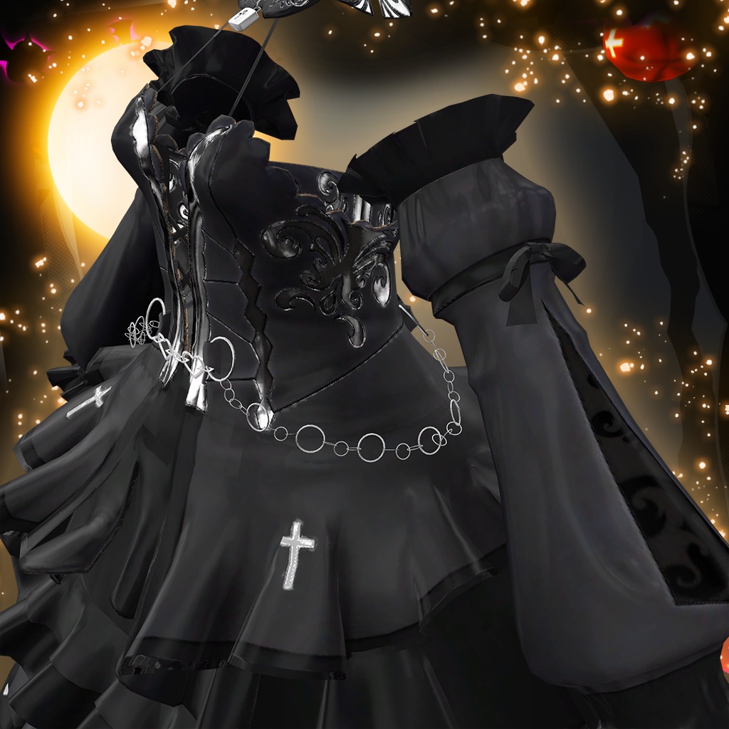 「ルルネ」専用【3D衣装モデル】Rosalieru(ロザリエル)