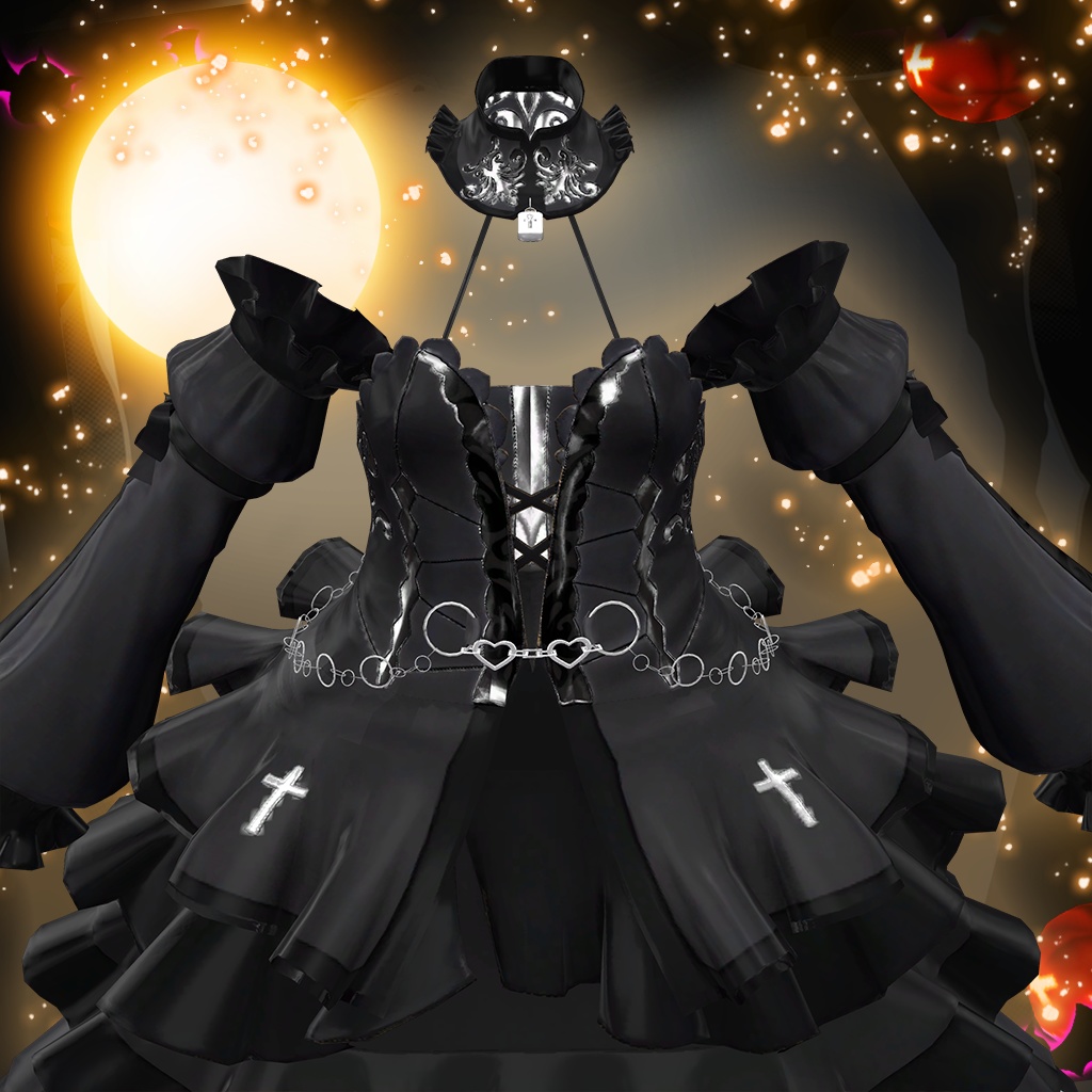 「ルルネ」専用【3D衣装モデル】Rosalieru(ロザリエル)