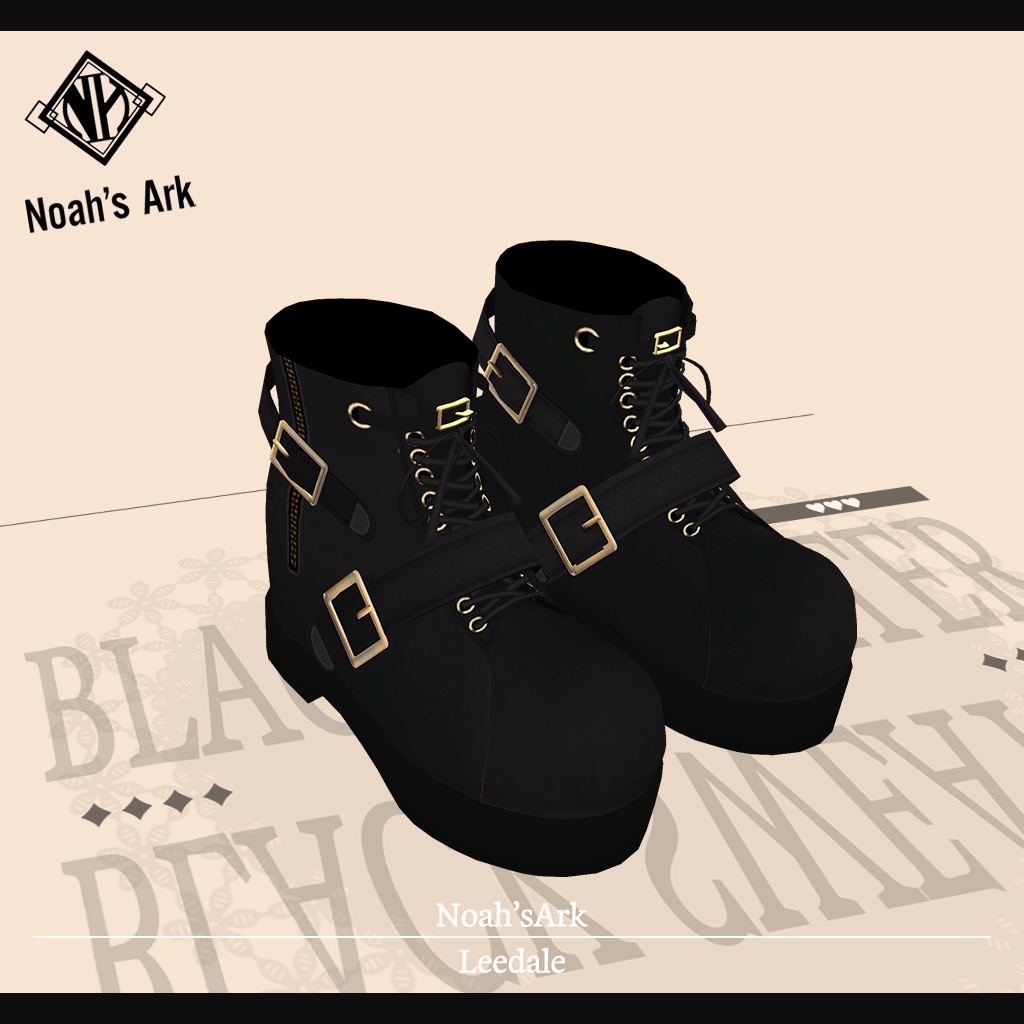 「ナナセ・ノワール」専用【3D衣装モデル】Leedale(リーデイル)