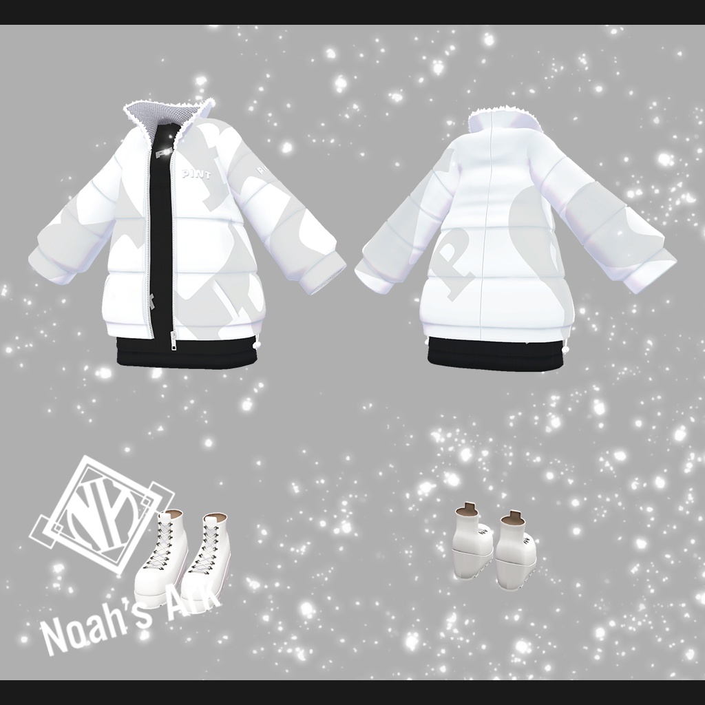 「ルルネ」専用【3D衣装モデル】Pint