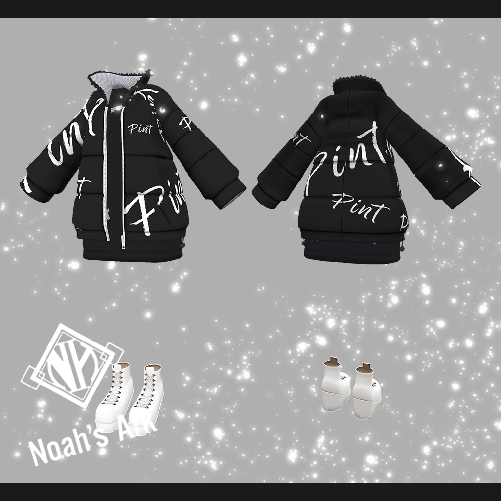 「ルルネ」専用【3D衣装モデル】Pint