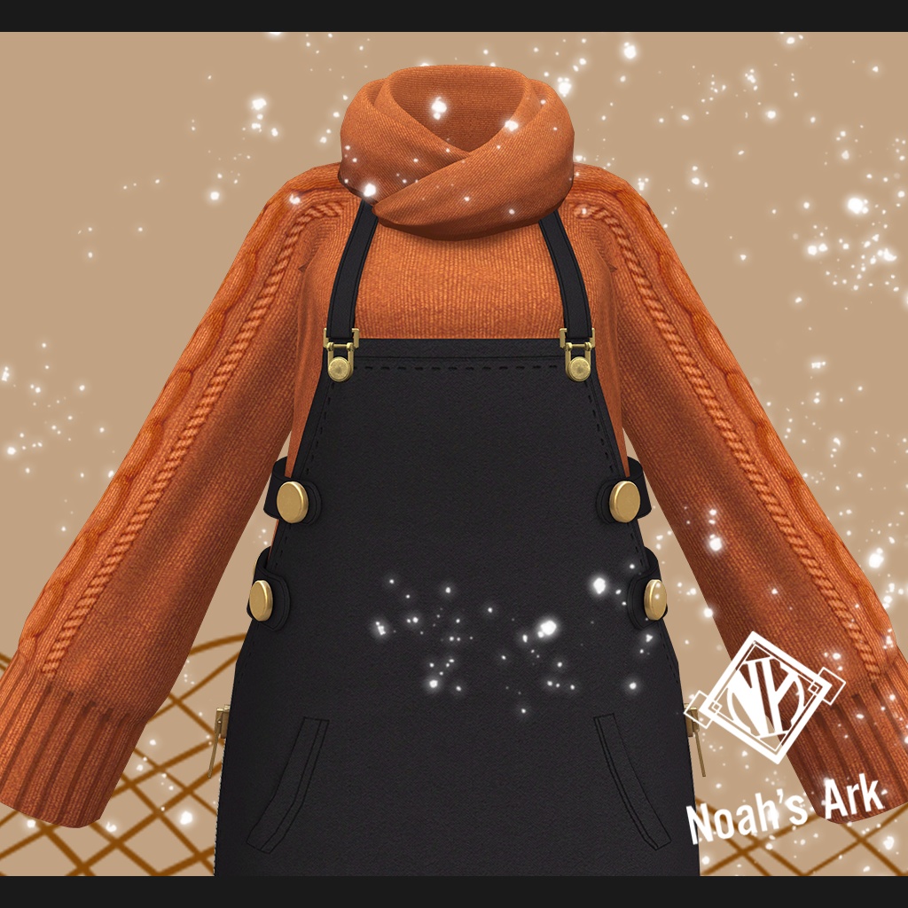 「ゾメちゃん」専用【3D衣装モデル】CaffeMocha(カフェモカ)