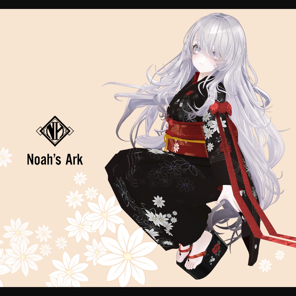 「ナナセ・ノワール」専用【3D衣装モデル】手鞠