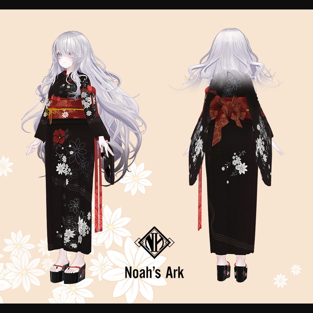 「ナナセ・ノワール」専用【3D衣装モデル】手鞠