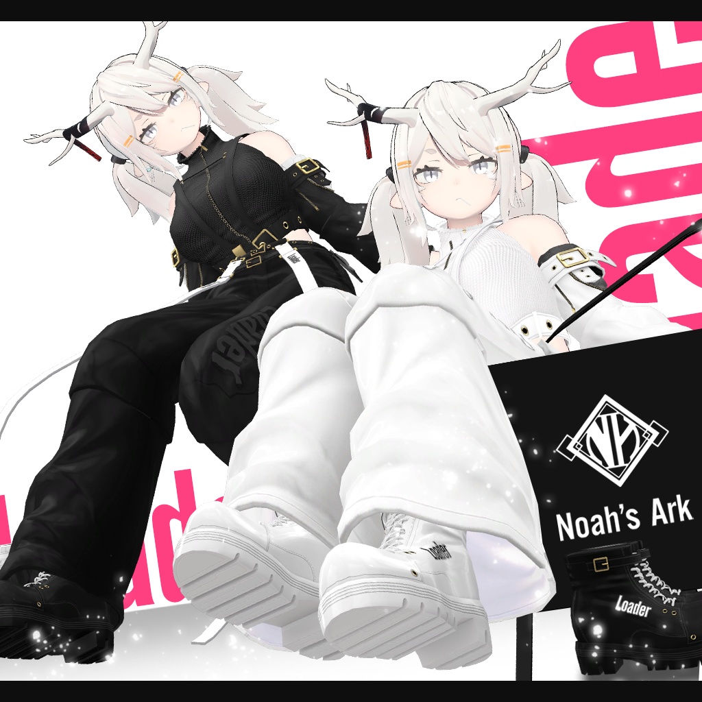 「龍のヨルちゃん」専用【3D衣装モデル】年末セールPackage