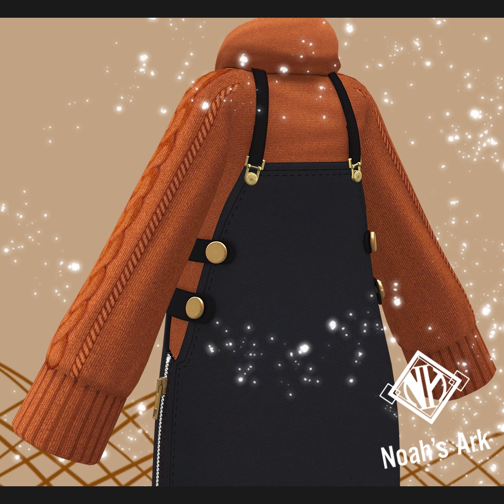 「シフォン-Chiffon-」専用【3D衣装モデル】CaffeMocha(カフェモカ)