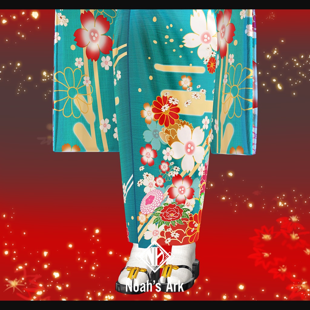 「ナナセ・ノワール」専用【3D衣装モデル】はないちもんめ