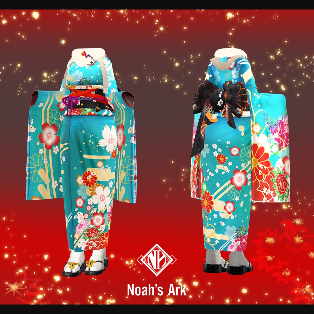 「ナナセ・ノワール」専用【3D衣装モデル】はないちもんめ