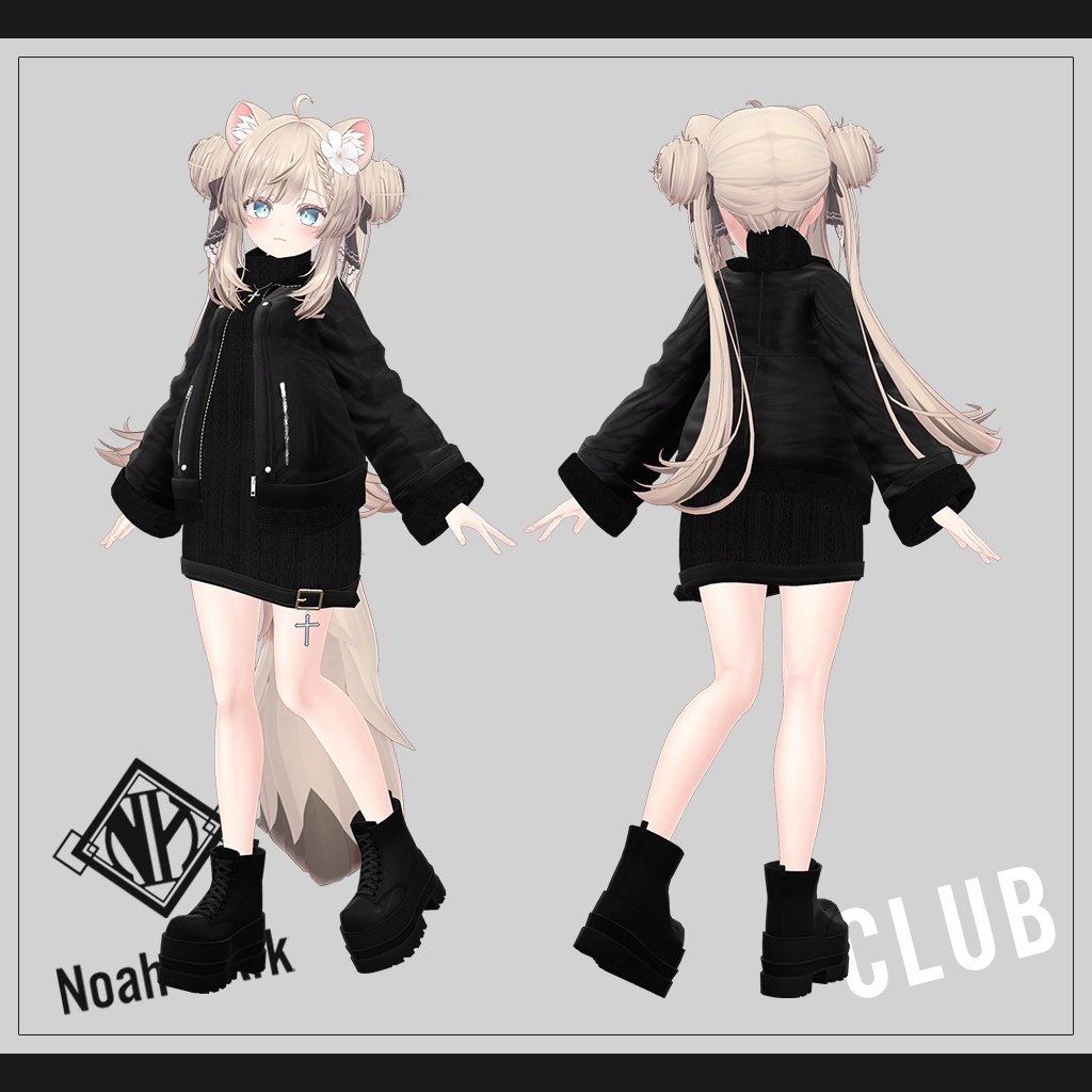 「マヌカ」専用【3D衣装モデル】CLUB
