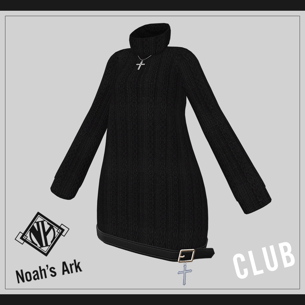 「ルルネ」専用【3D衣装モデル】CLUB