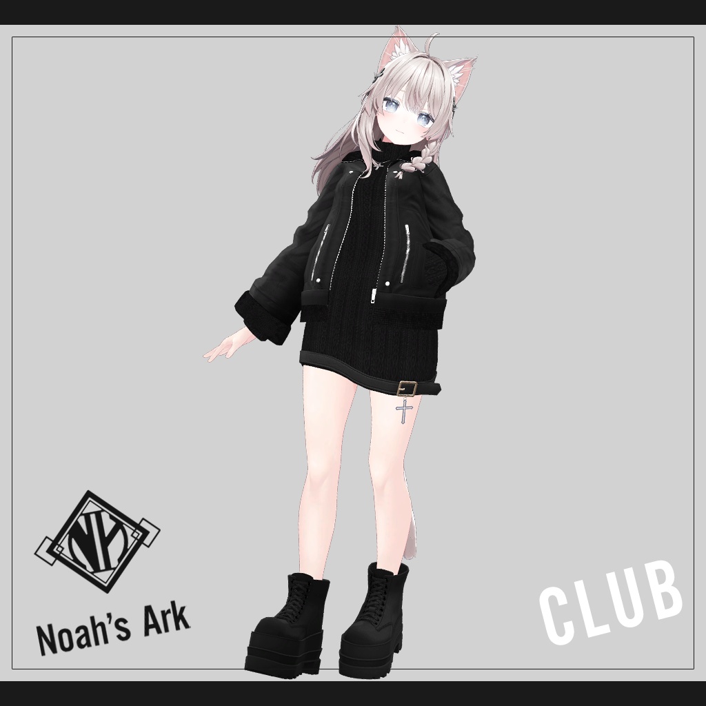 「しなの」専用【3D衣装モデル】CLUB