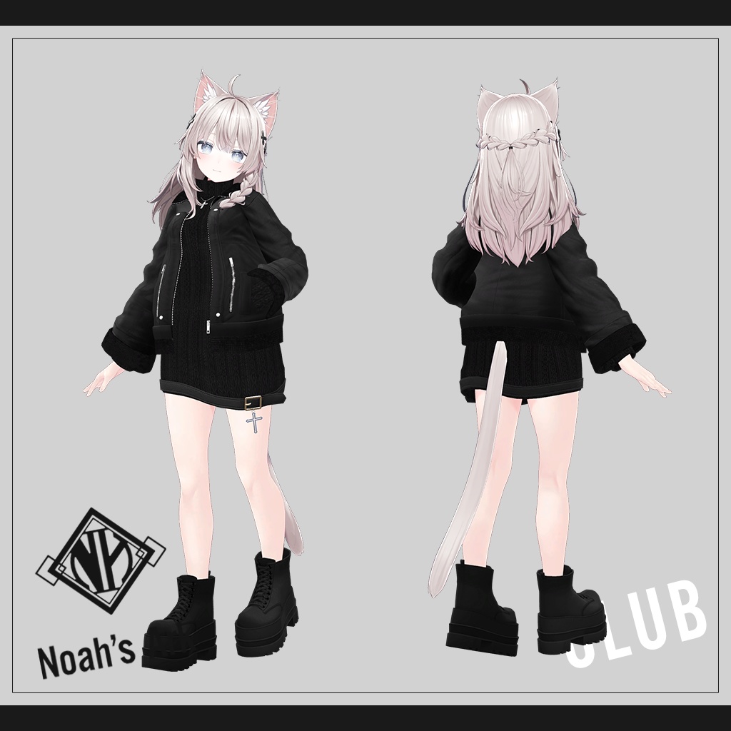 「しなの」専用【3D衣装モデル】CLUB