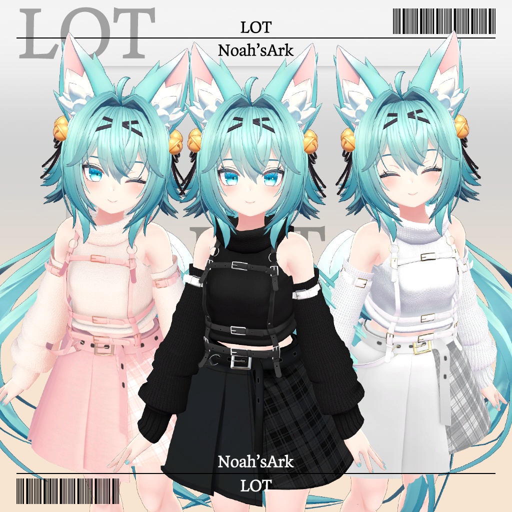 「竜胆」専用【3D衣装モデル】セールPackage