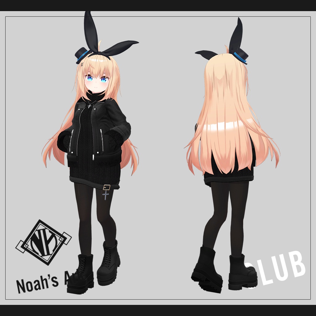 「リアアリス」専用【3D衣装モデル】CLUB