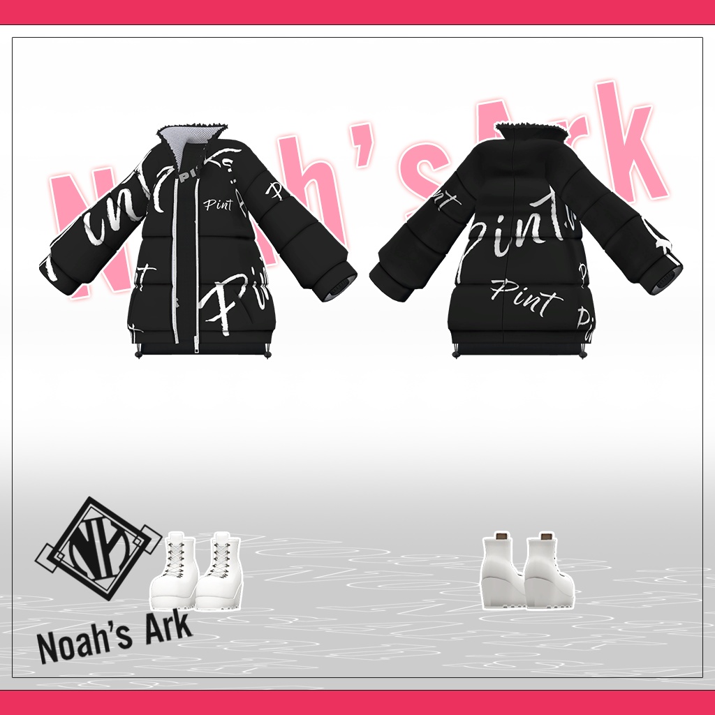 「ルルネ」専用【3D衣装モデル】ピント