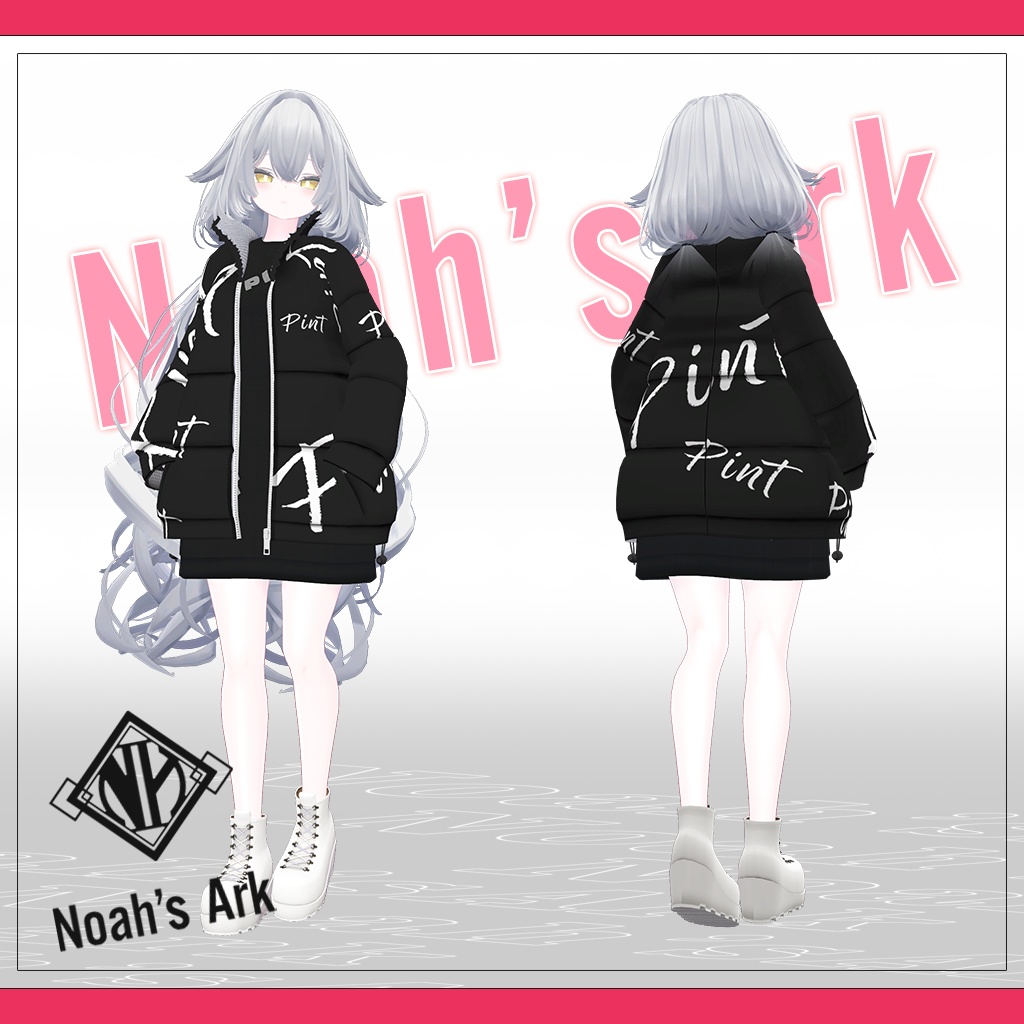 「ルルネ」専用【3D衣装モデル】ピント