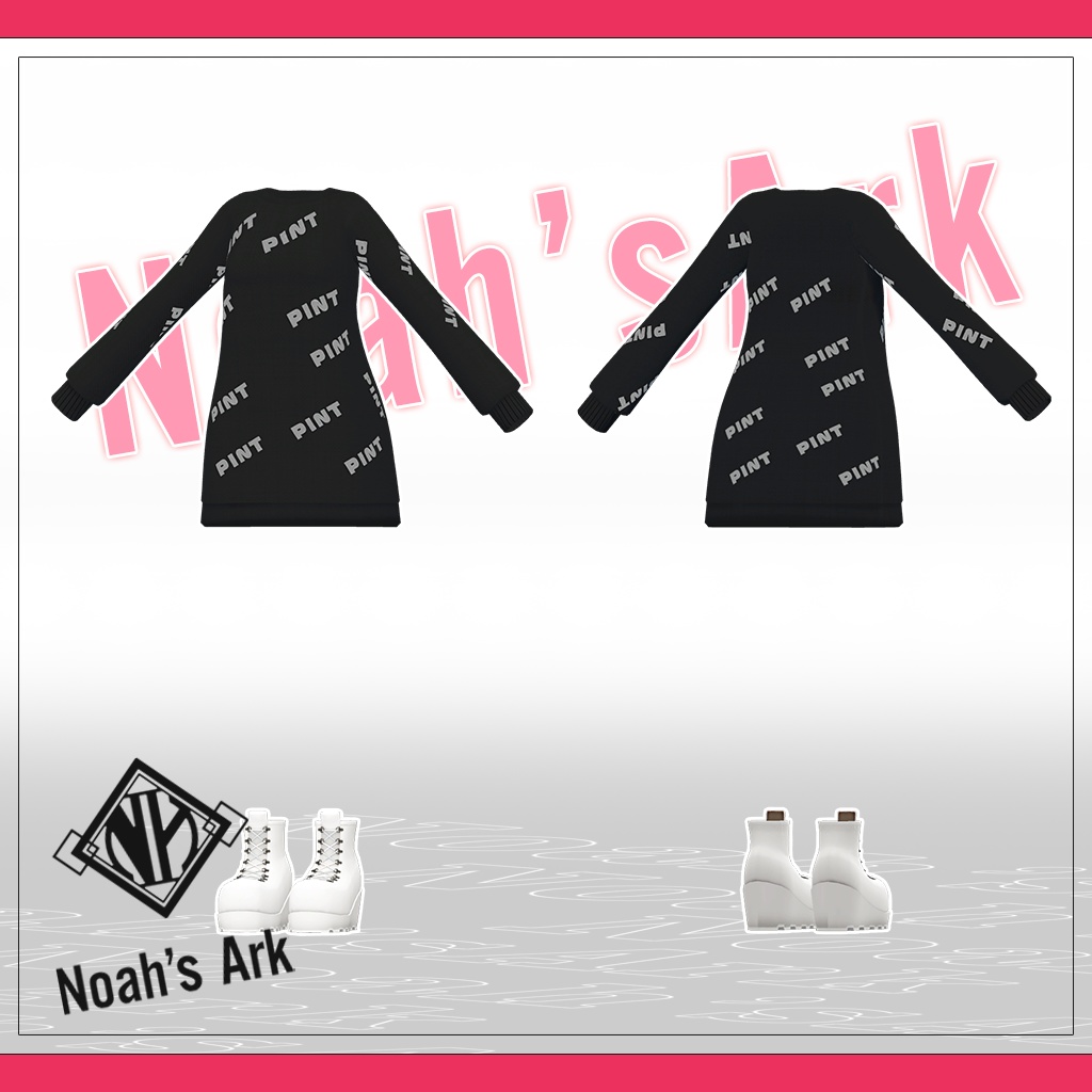 「ルルネ」専用【3D衣装モデル】ピント