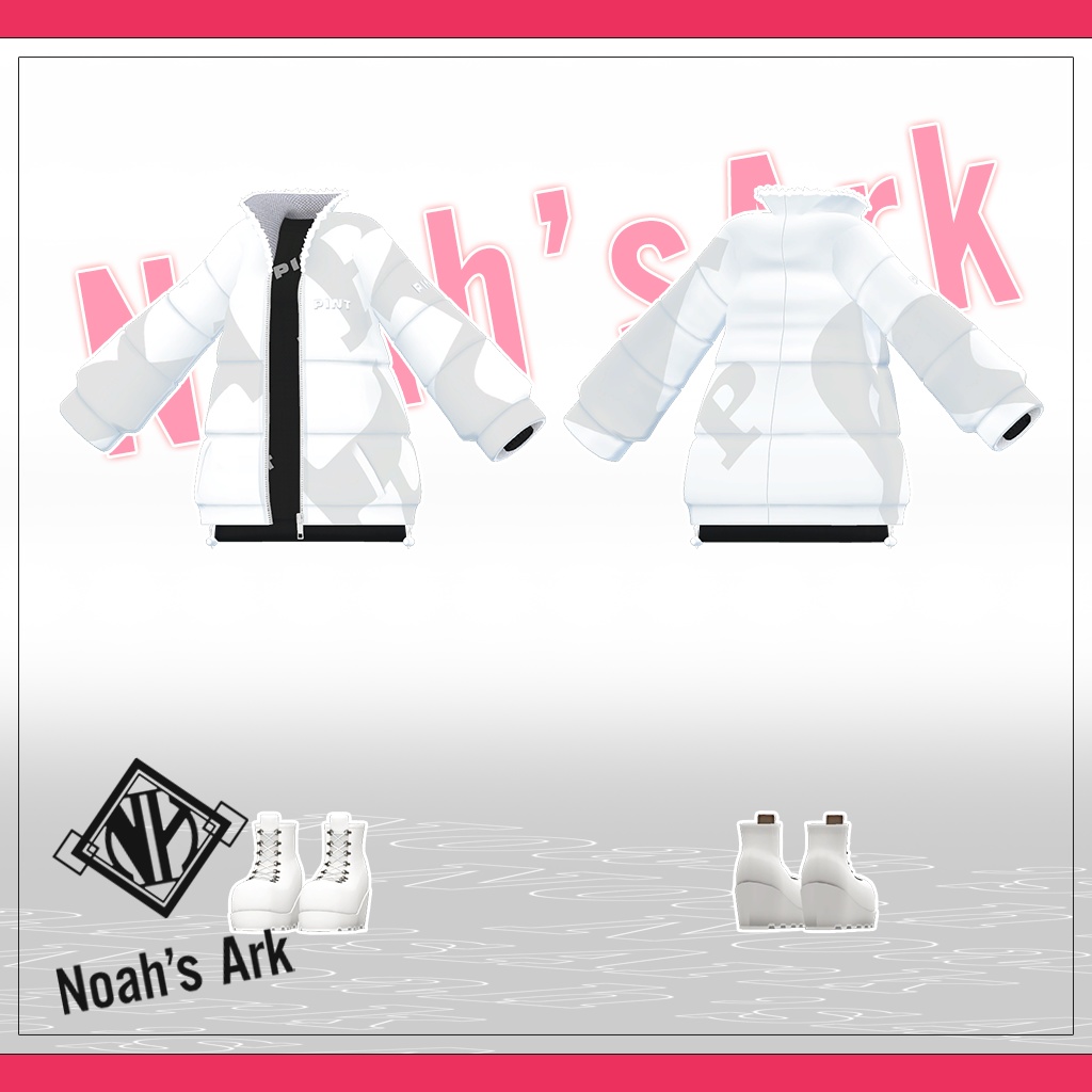 「ルルネ」専用【3D衣装モデル】ピント