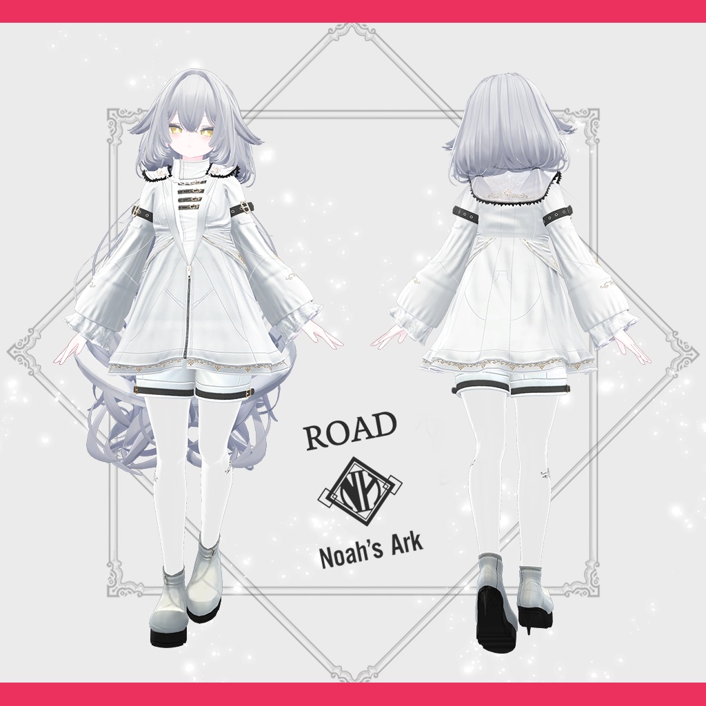 「ルルネ」専用【3D衣装モデル】Road(ロード)