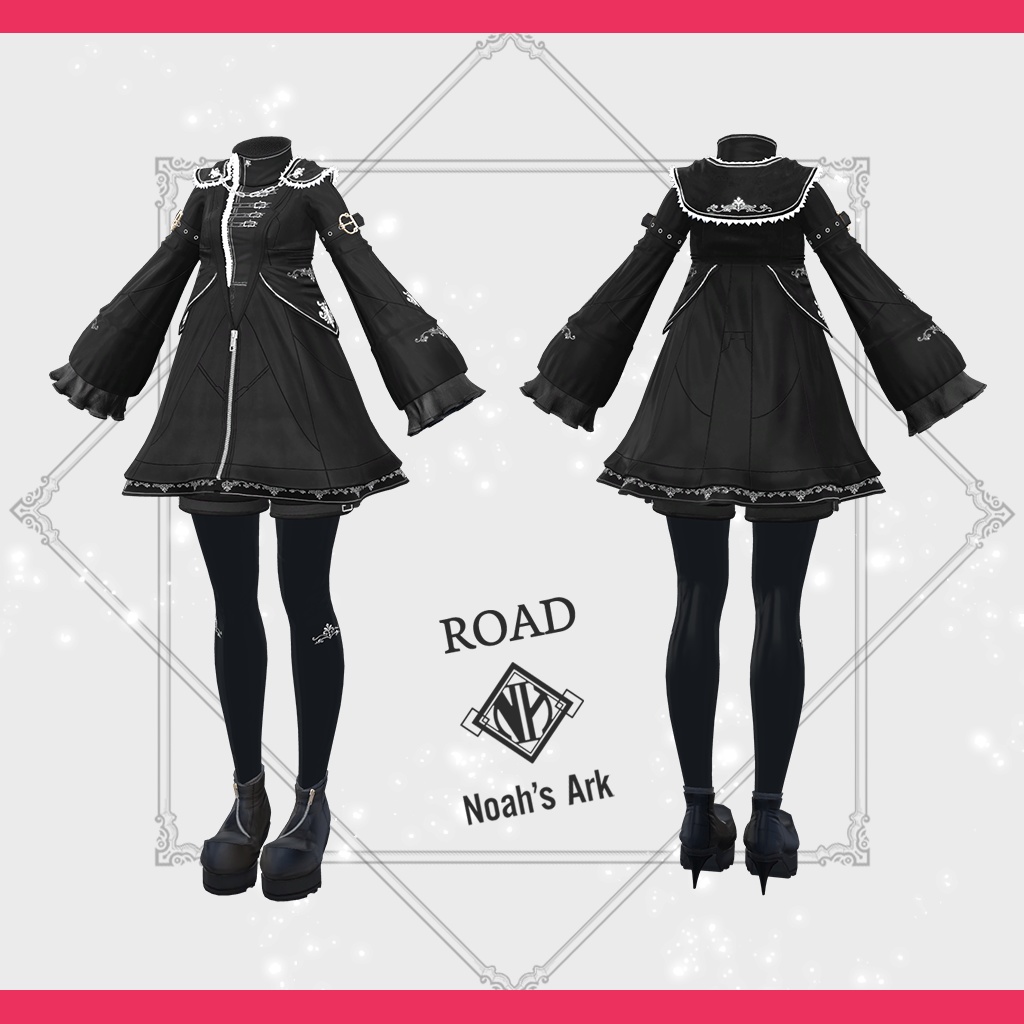 「萌」専用【3D衣装モデル】Road(ロード)