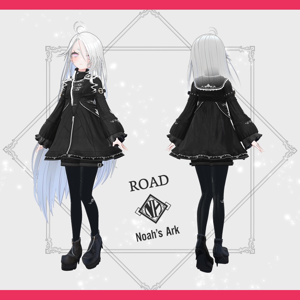 「ゾメちゃん」専用【3D衣装モデル】Road(ロード)