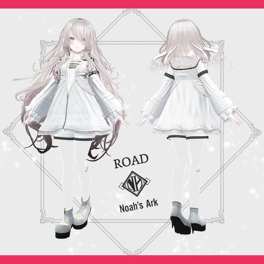 「ナナセ・ノワール」専用【3D衣装モデル】Road(ロード)