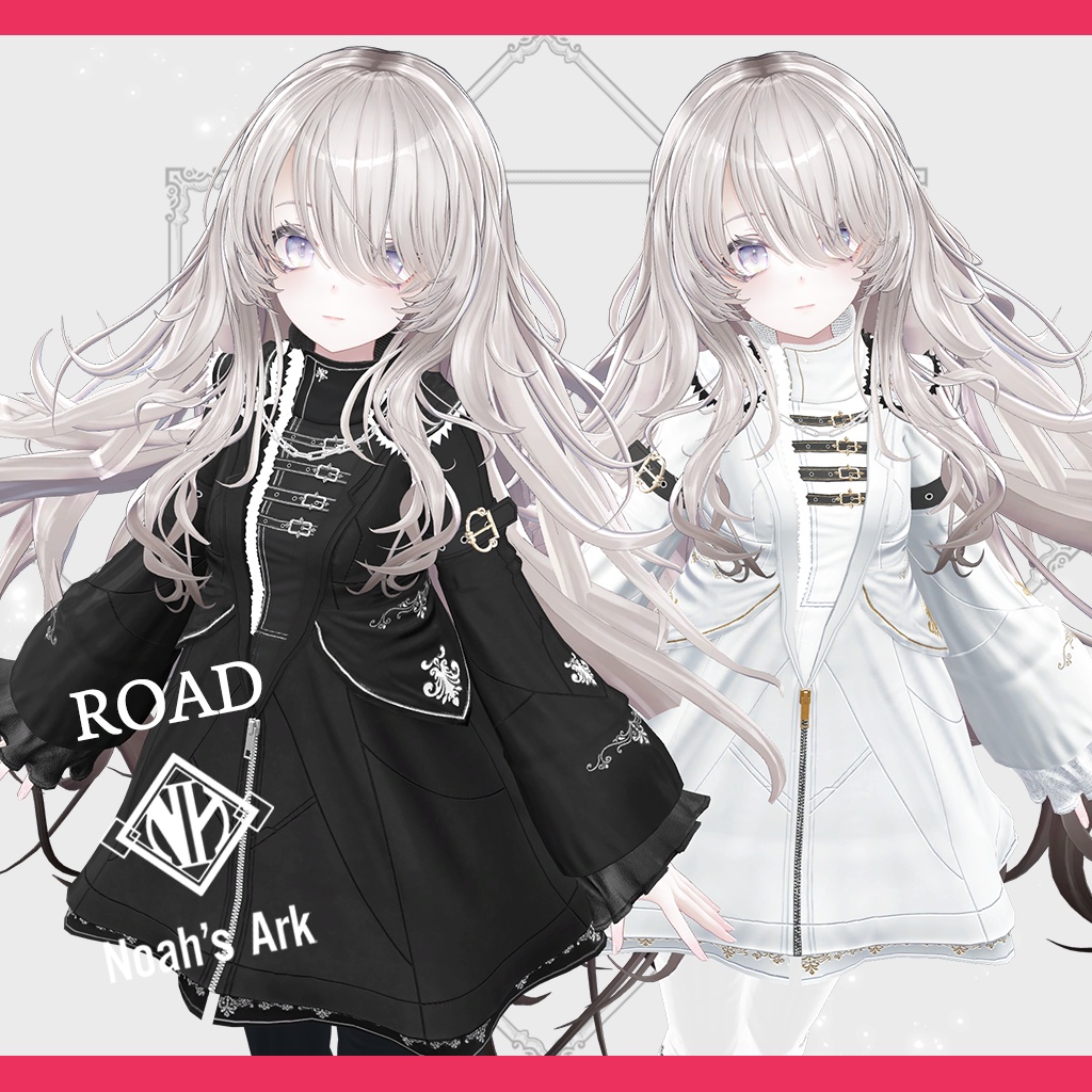 「ナナセ・ノワール」専用【3D衣装モデル】Road（ロード）