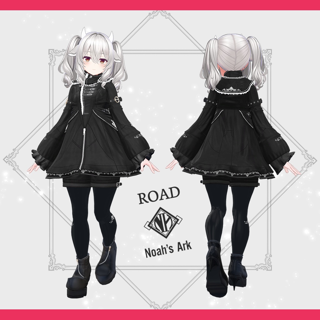 「ミルティナ」専用【3D衣装モデル】Road(ロード)