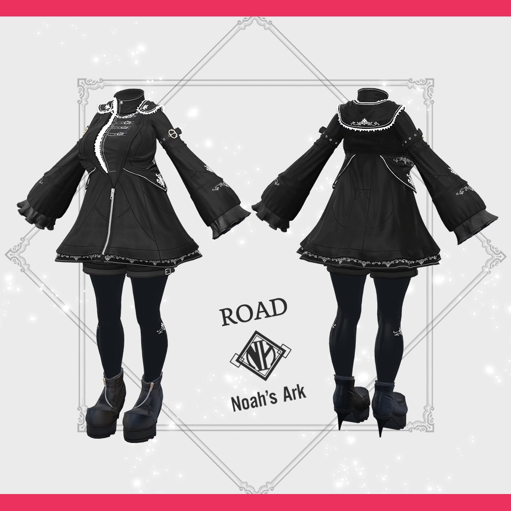 「ミルティナ」専用【3D衣装モデル】Road(ロード)
