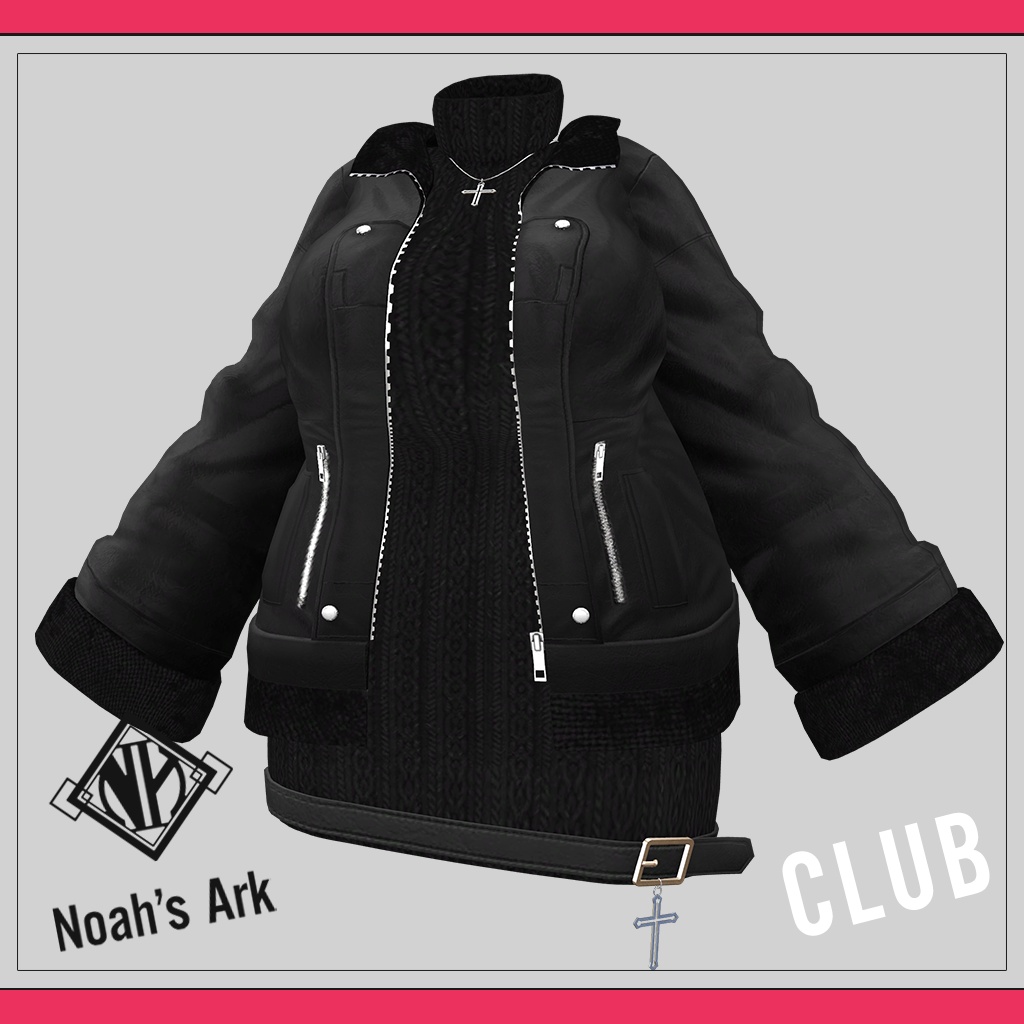 「ミルティナ」専用【3D衣装モデル】CLUB