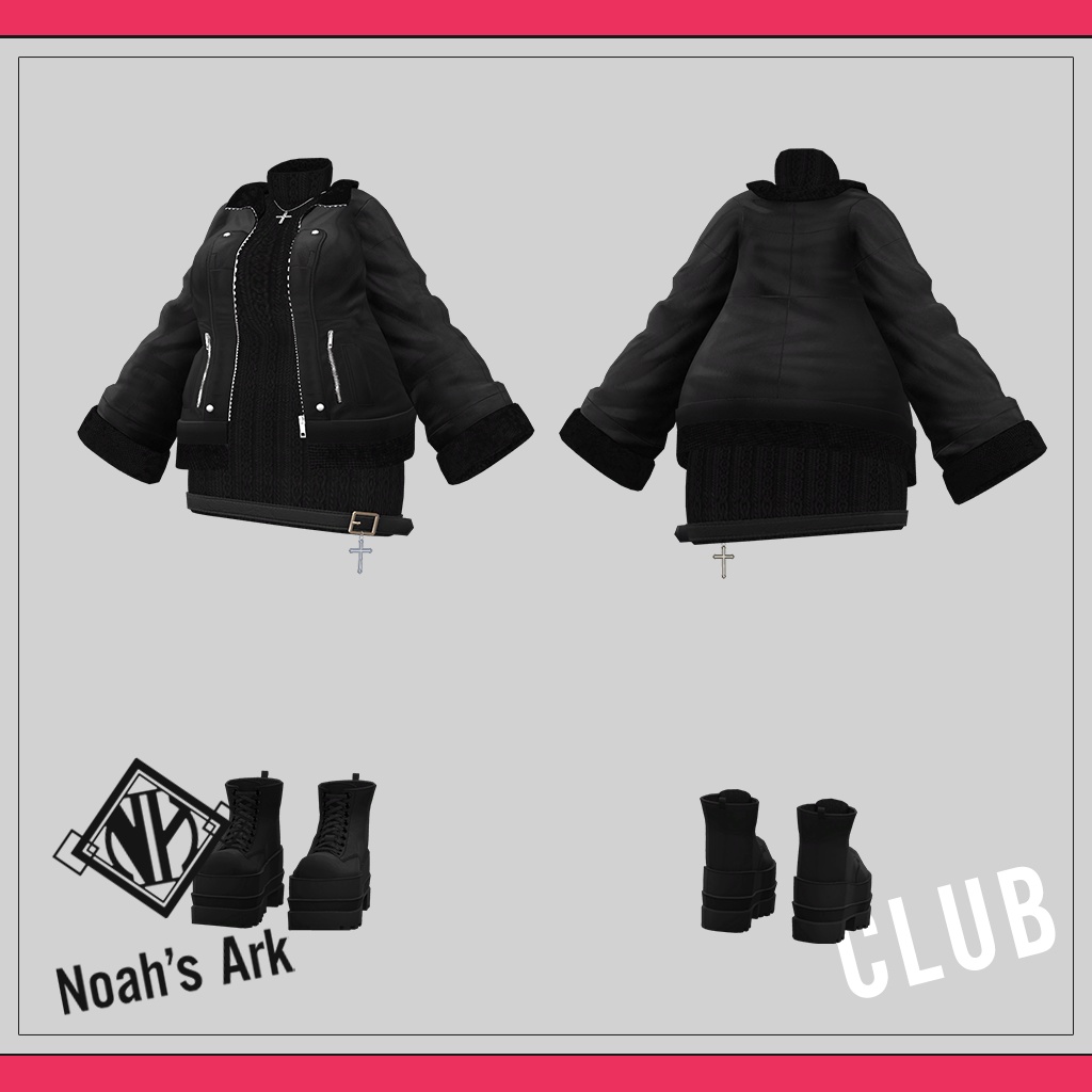 「ミルティナ」専用【3D衣装モデル】CLUB