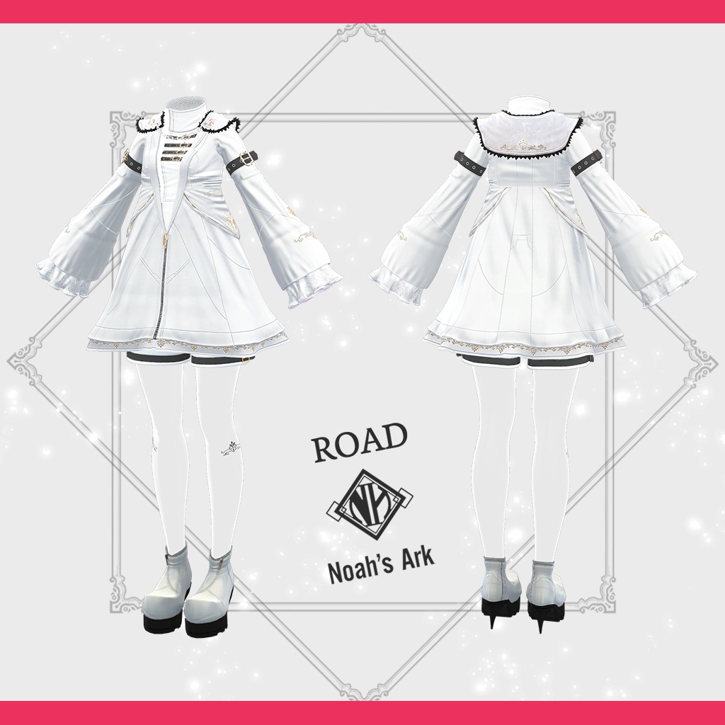 「シフォン-Chiffon-」「ショコラ-Chocolat-」専用【3D衣装モデル】Road(ロード)