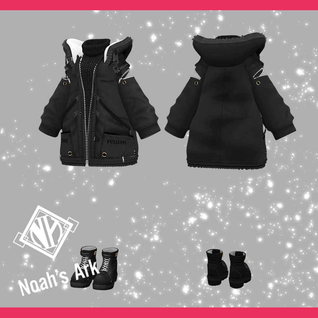 「ミルティナ」専用【3D衣装モデル】Fulluffe(フルッフェ)