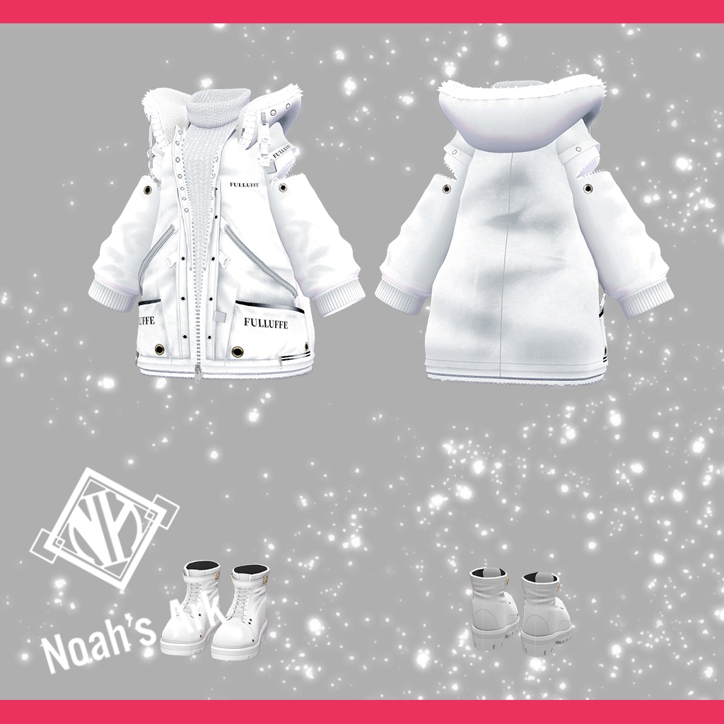 「ミルティナ」専用【3D衣装モデル】Fulluffe(フルッフェ)