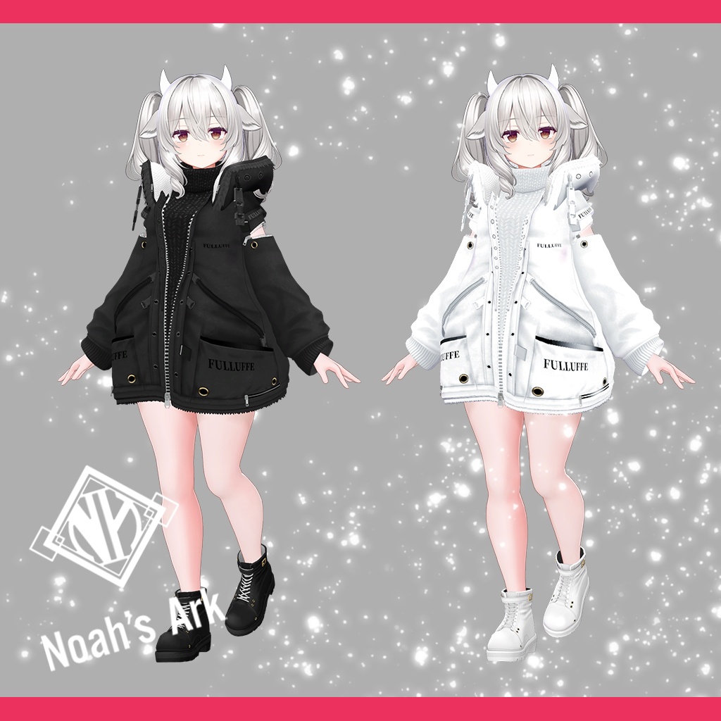 「ミルティナ」専用【3D衣装モデル】Fulluffe(フルッフェ)