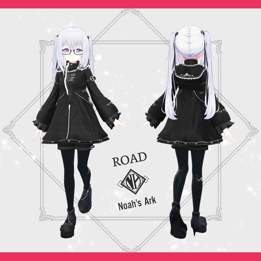 「サフィー」専用【3D衣装モデル】Road(ロード)