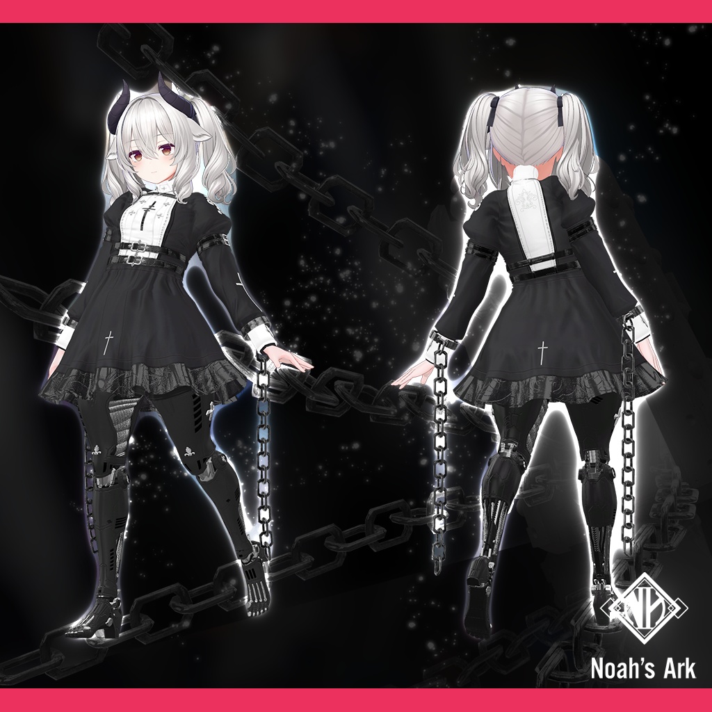 「ミルティナ」専用【3D衣装モデル】アイアンシスターメイデン