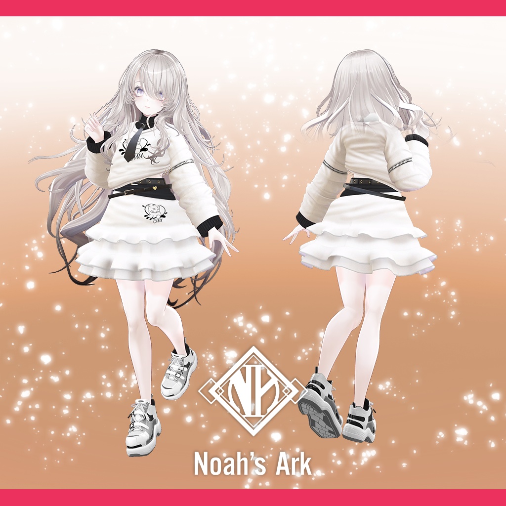 「ナナセ・ノワール」専用【3D衣装モデル】CUU