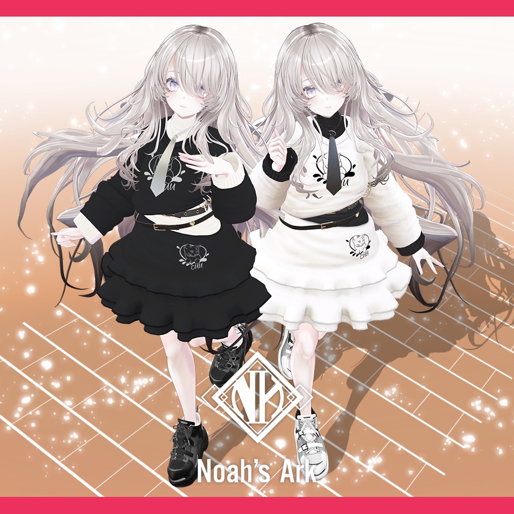 「ナナセ・ノワール」専用【3D衣装モデル】CUU