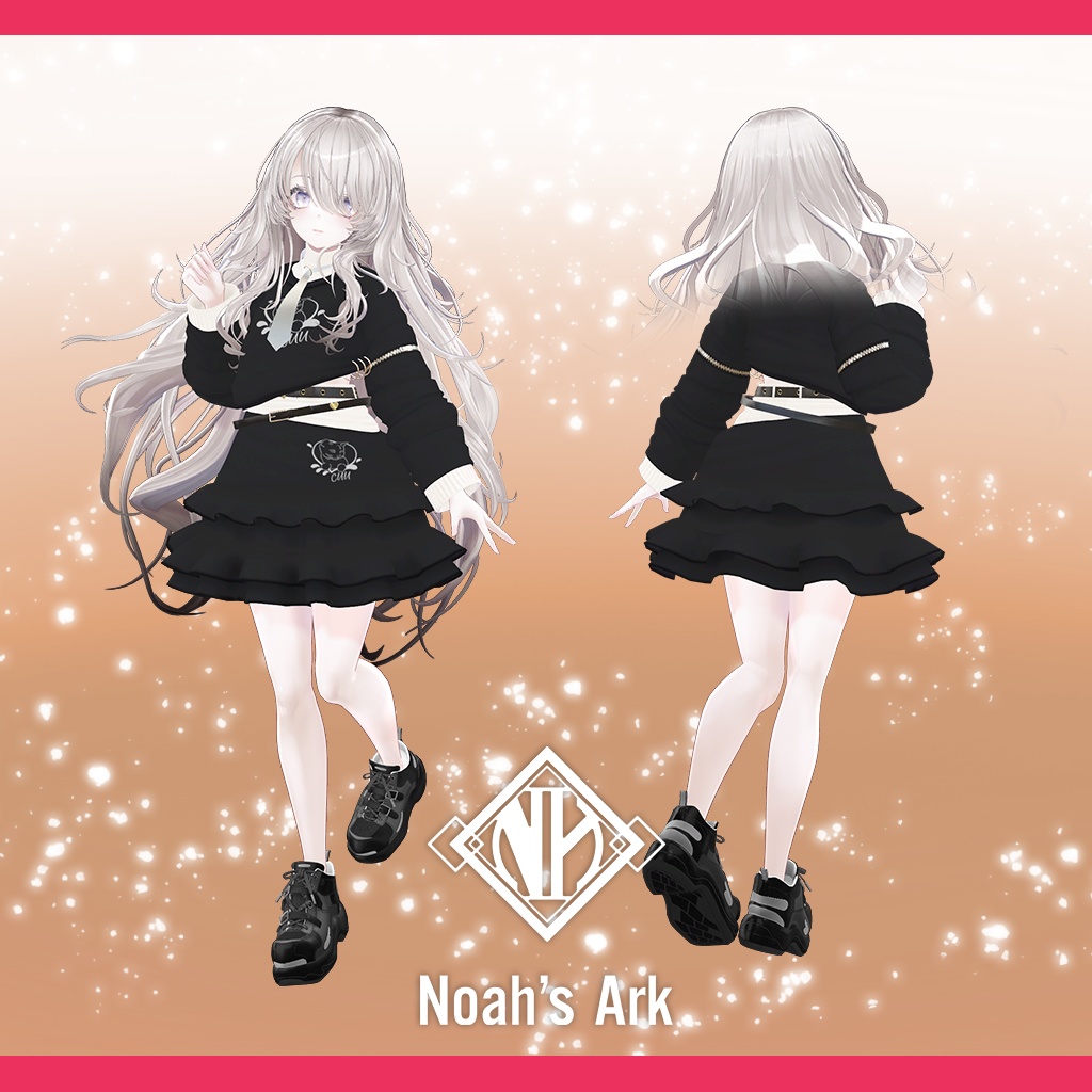 「ナナセ・ノワール」専用【3D衣装モデル】CUU