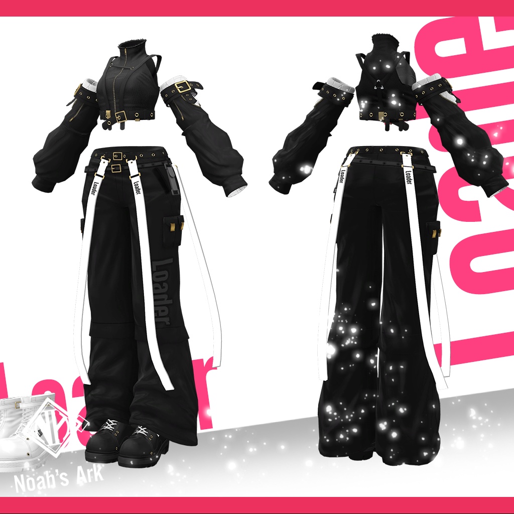 「ミルティナ」専用【3D衣装モデル】Loader(ローダー)