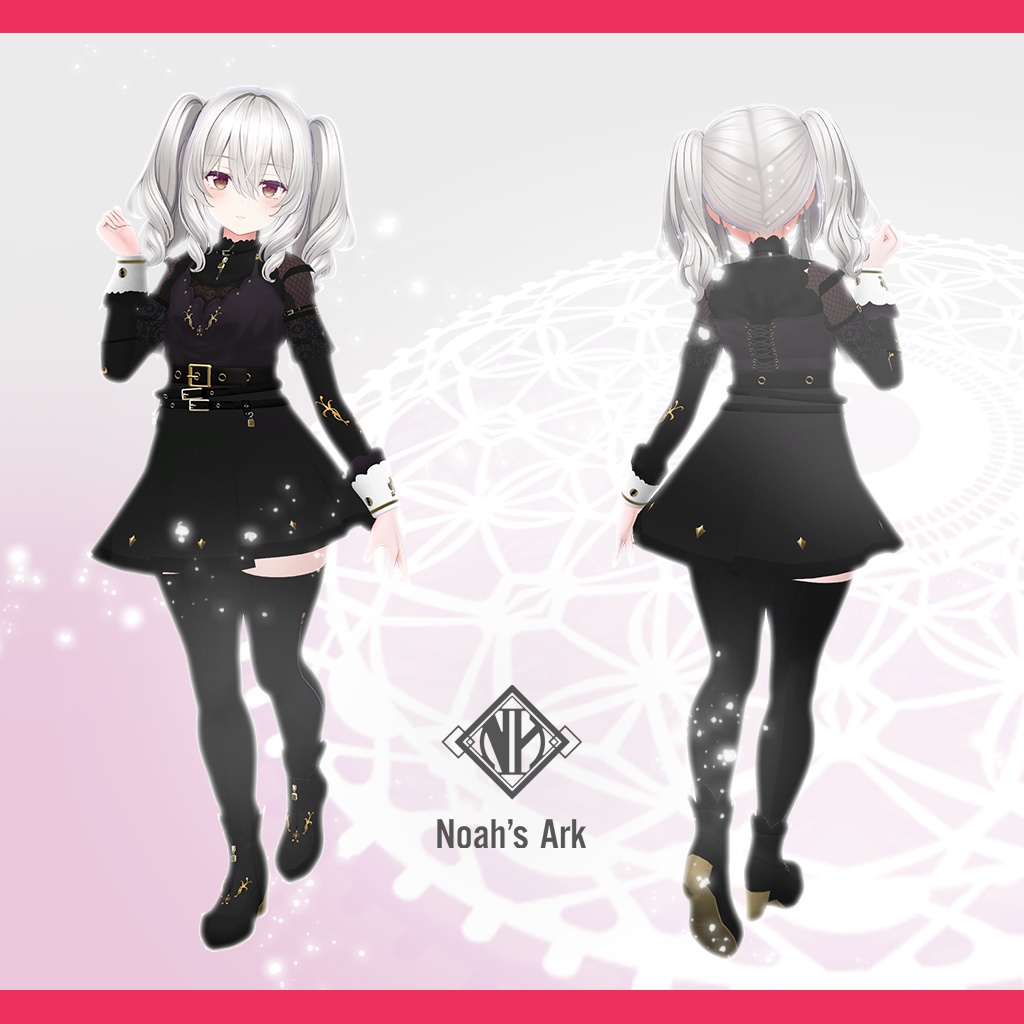 「ミルティナ」専用【3D衣装モデル】Wincha