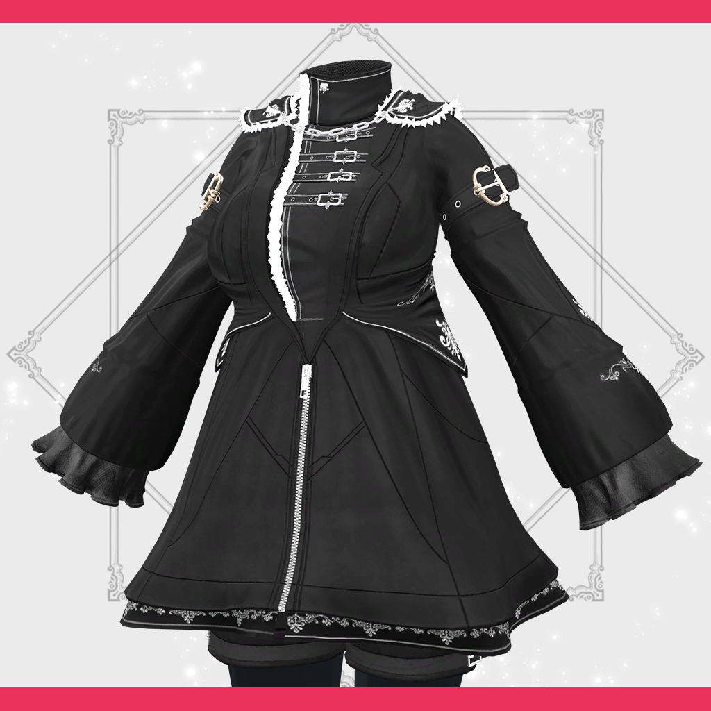 「龍のヨルちゃん」専用【3D衣装モデル】Road(ロード)