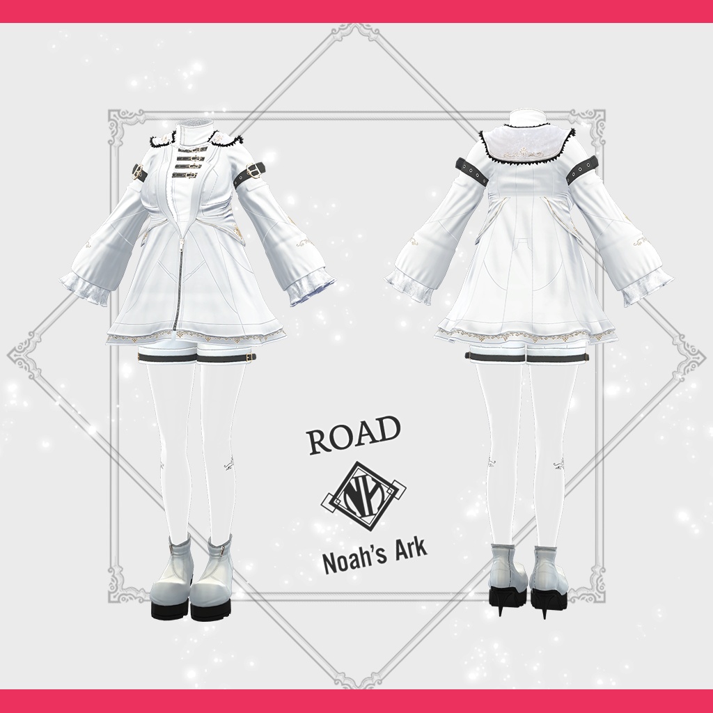 「龍のヨルちゃん」専用【3D衣装モデル】Road(ロード)